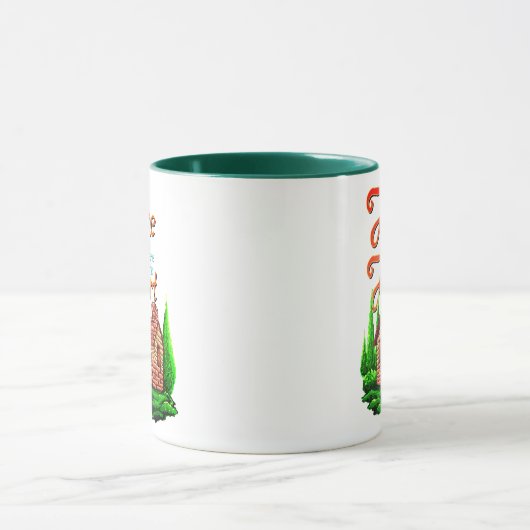 Thuis is waar je hart is mok (Midden)