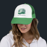 Thuis is waar je het parkeert -  Camper Trailer Trucker Pet<br><div class="desc">Bekijk deze geweldige  kampeerwagen en maak je klaar voor je reis! Bekijk mijn winkel ook voor meer design!</div>