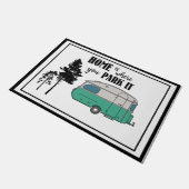 Thuis is waar je het parkeert deurmat (Schuin)