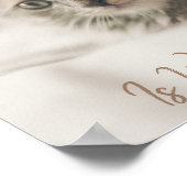 Thuis is waar je kat is poster (Hoek)