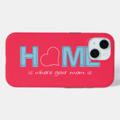 Thuis is waar je moeder is Case-Mate iPhone case (Achterkant (horizontaal))