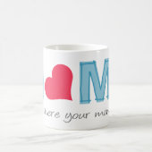 Thuis is waar je moeder is koffiemok (Center)