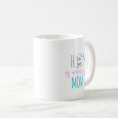 Thuis is waar je moeder is koffiemok (Voorkant rechts)