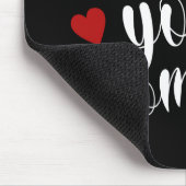 Thuis is waar je moeder Moederdag is | Mousepad Muismat (Hoek)