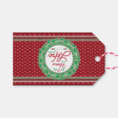 Thuis is waar Lefse gemaakt is! Cadeaulabel (Voorkant (Horizontaal))