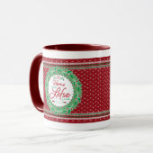 Thuis is waar Lefse gemaakt is! Mok (Voorkant links)