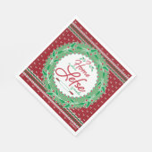 Thuis is waar Lefse gemaakt is! Servet (Hoek)