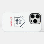 Thuis is waar mama is | oprechte moeder Case-Mate iPhone case (Achterkant (horizontaal))