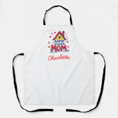 Thuis is waar mama is | Sentimentele Moederdag Schort (Voorkant)