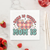 Thuis is waar mama is servet (Insitu)