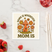 Thuis is waar mama Moederdag is Servet (Insitu)