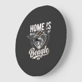 Thuis is waar mijn Beagle is_1 Grote Klok (Hoek)