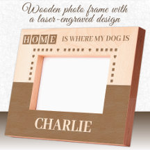 Thuis is waar mijn kat hond is aangepaste naam