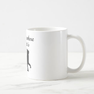 Thuis is waar mijn kat is koffiemok