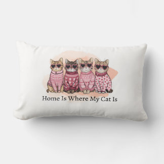Thuis is waar mijn kat is kussen