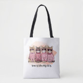 Thuis is waar mijn kat is tote bag (Voorkant)