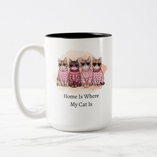 Thuis is waar mijn kat Mok is (Links)