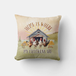 Thuis is waar mijn kippen zijn kussen