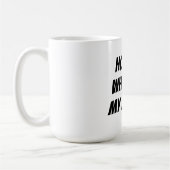 Thuis is waar mijn moeder is koffiemok (Links)