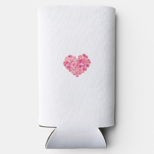 Thuis is waar mijn moeder is seltzer blikjeskoeler (Achterkant)