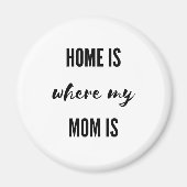 THUIS is waar mijn moeder Magneet (Voorkant)