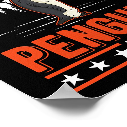 Thuis is waar mijn Penguin Penguin 28 is Poster (Hoek)