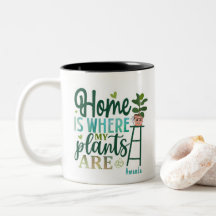 Thuis is waar mijn Planten gepersonaliseerd zijn
