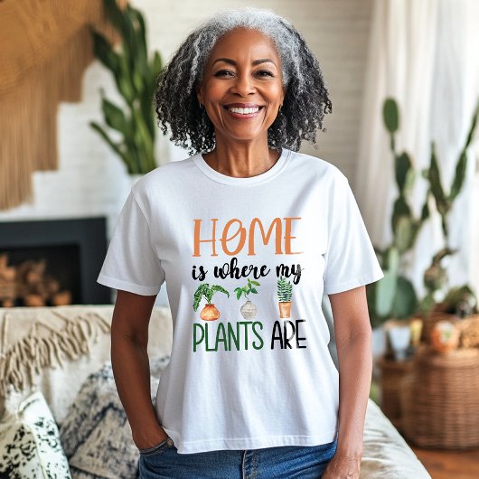 Thuis is waar mijn Planten zijn T-shirt