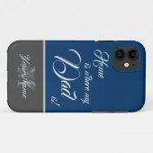 Thuis is waar mijn vader is! Hoesje-Mate iPhone Ca Case-Mate iPhone Case (Achterkant (horizontaal))