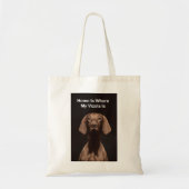 Thuis is waar mijn Vizsla is Tote Bag (Voorkant)