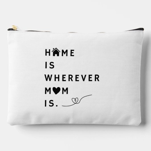 Thuis Is Waar Moeder Is – Cadeau Voor Moeder Etui (Voorkant)