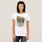 Thuis Is Waar We Het Parkeren T-shirt (Voorkant volledig)
