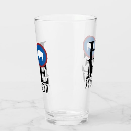 THUIS Jackson Wyoming Glas (Links)