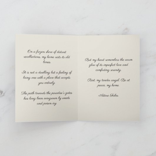 Thuis Kaart (Binnen)