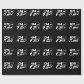 Thuis Kantoor en Koffie Lover Funny Homeoffice Cadeaupapier (Vlak)