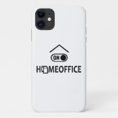Thuis kantoor - Homeoffice on Case-Mate iPhone Case (Achterkant)