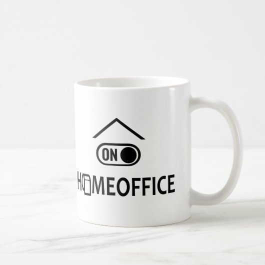 Thuis kantoor - Homeoffice on Koffiemok (Rechts)