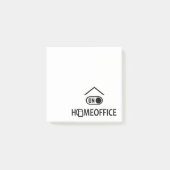 Thuis kantoor - Homeoffice on Post-it® Notes (Voorkant)