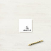 Thuis kantoor - Homeoffice on Post-it® Notes (Op bureau)