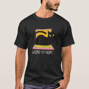 Thuis Kantoor Werk Thuis Grappige Video Oproep Bri T-shirt