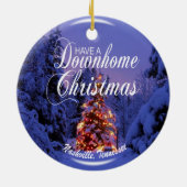 Thuis kerstversiering Nashville Keramisch Ornament (Achterkant)