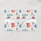 Thuis Kitchen bakery Food Ingredient Allergen Visitekaartje (Achterkant)