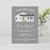 THUIS KOMEN IS THUIS | VERHUIZINGSBERICHT AANKONDIGING (Staand voorkant)