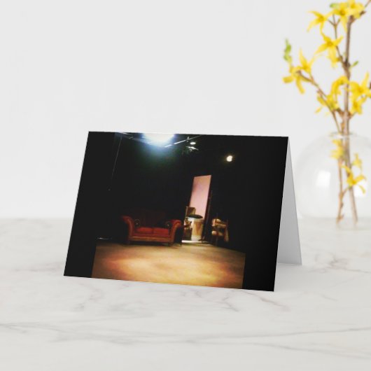 "Thuis Komend" Wenskaart voor Beterschap Kaart (Gele Bloem)