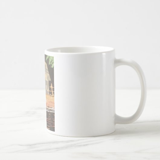 Thuis Kunstprint Koffiemok (Rechts)