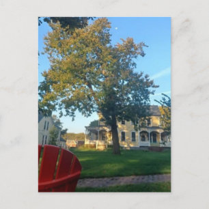 Thuis kwartiermeester briefkaart