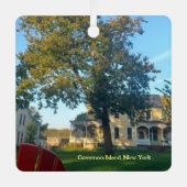 Thuis kwartiermeester metalen ornament (Voorkant)