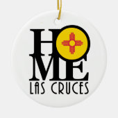 THUIS Las Cruces Keramisch Ornament (Voorkant)