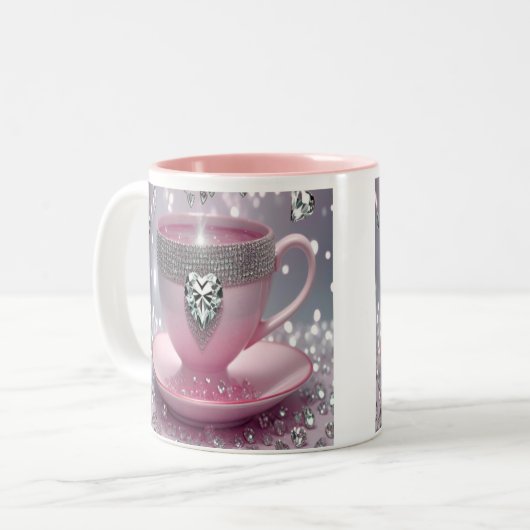 Thuis Levende Keukenkeuken Mok voor het drinken (Voorkant links)