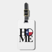 THUIS & LOVE Texas Bagagelabel (Voorkant verticaal)
